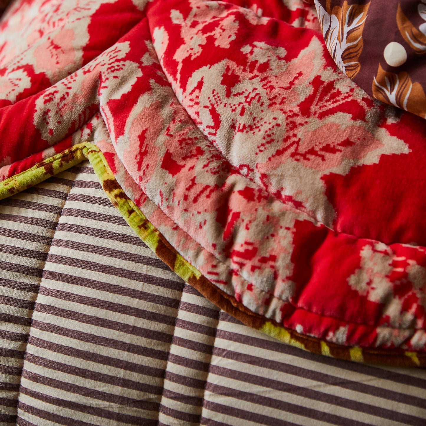 Sage X Clare - Hazel Scalloped Velvet Bedcover