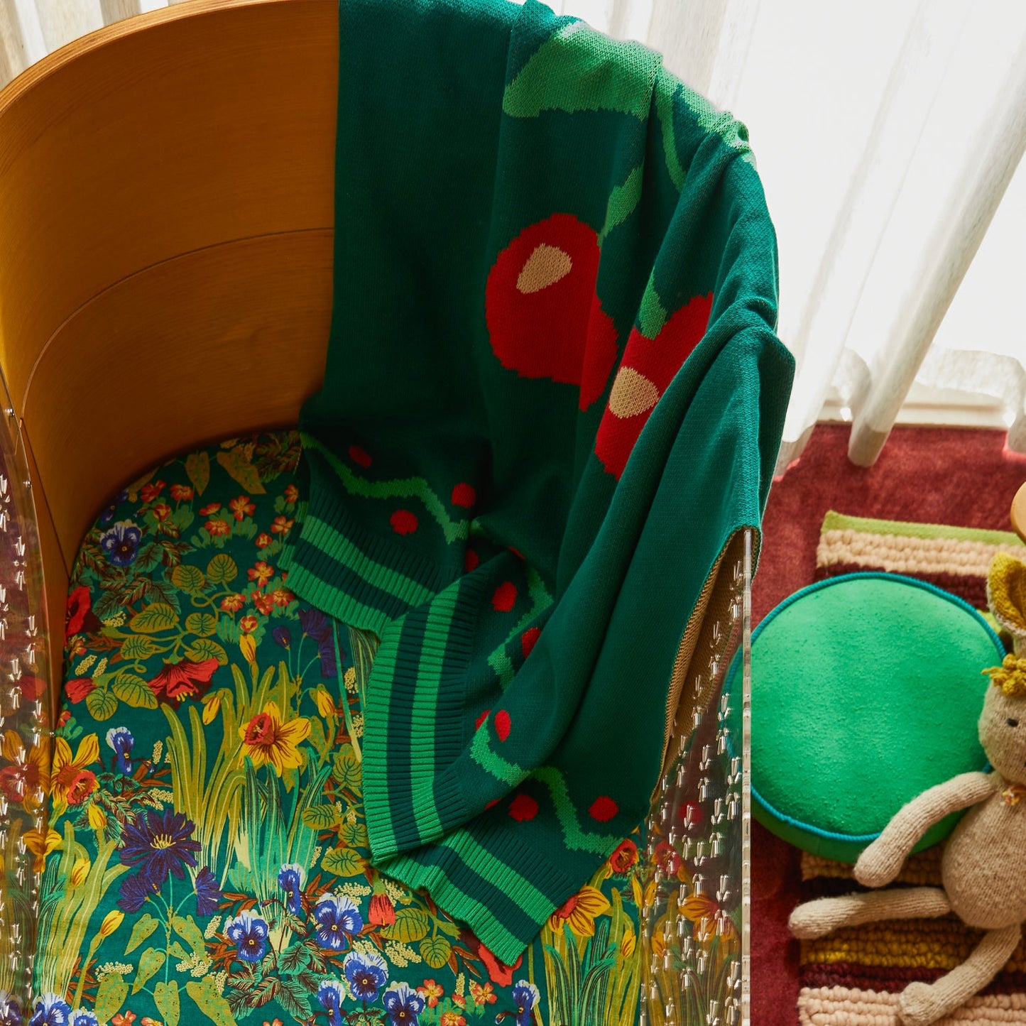 Sage X Clare - Tea Baby Blanket
