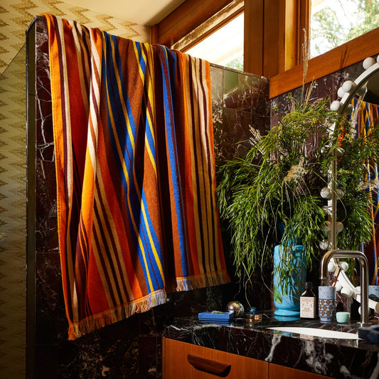 Sage X Clare - Nicolette Bath Sheet - Russet