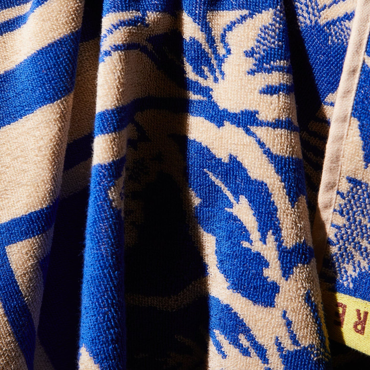 Sage X Clare - Eliza Bath Sheet - Ultramarine
