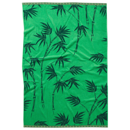 Sage X Clare - Aneta Bath Sheet - Spring Green