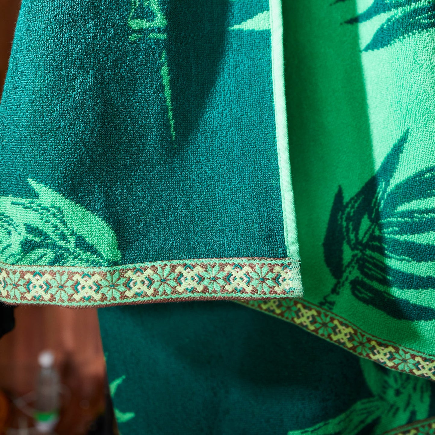 Sage X Clare - Aneta Bath Sheet - Spring Green