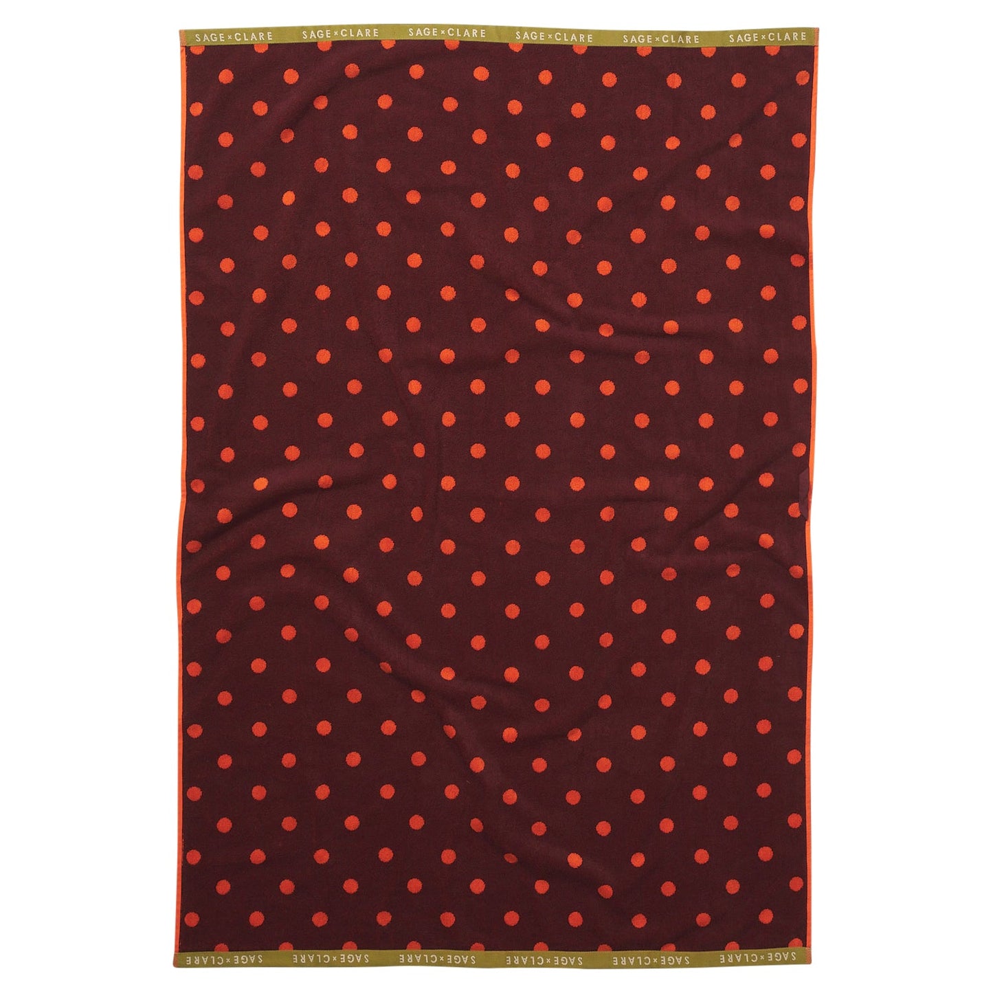 Sage X Clare - Paige Bath Sheet - Orangerie
