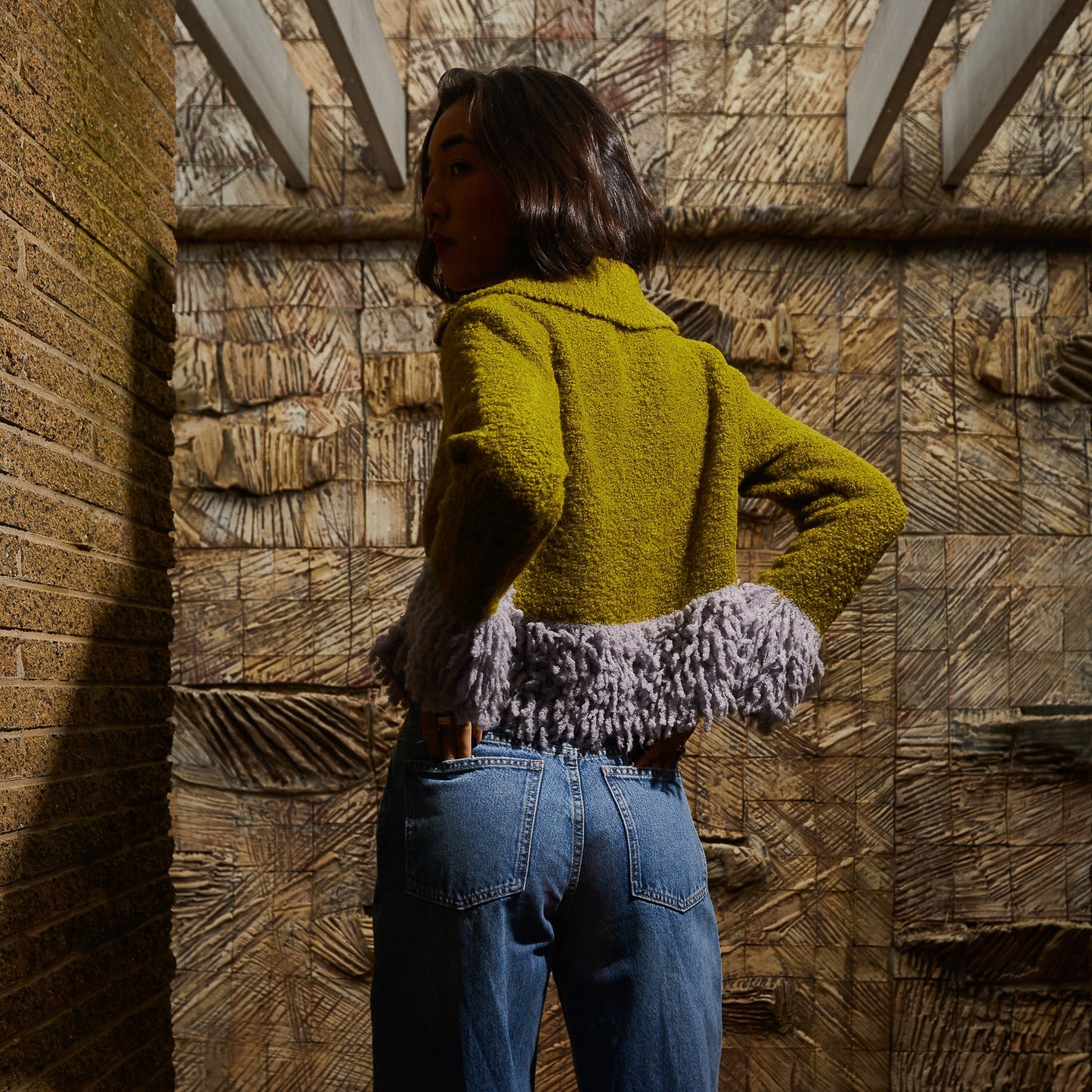 Sage X Clare - Thalia Cardigan - Juniper