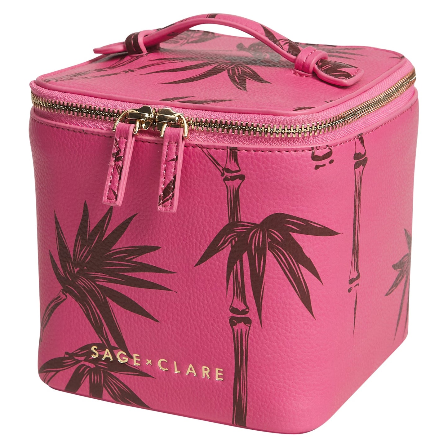 Sage X Clare - Aneta Small Vanity Case - Primrose