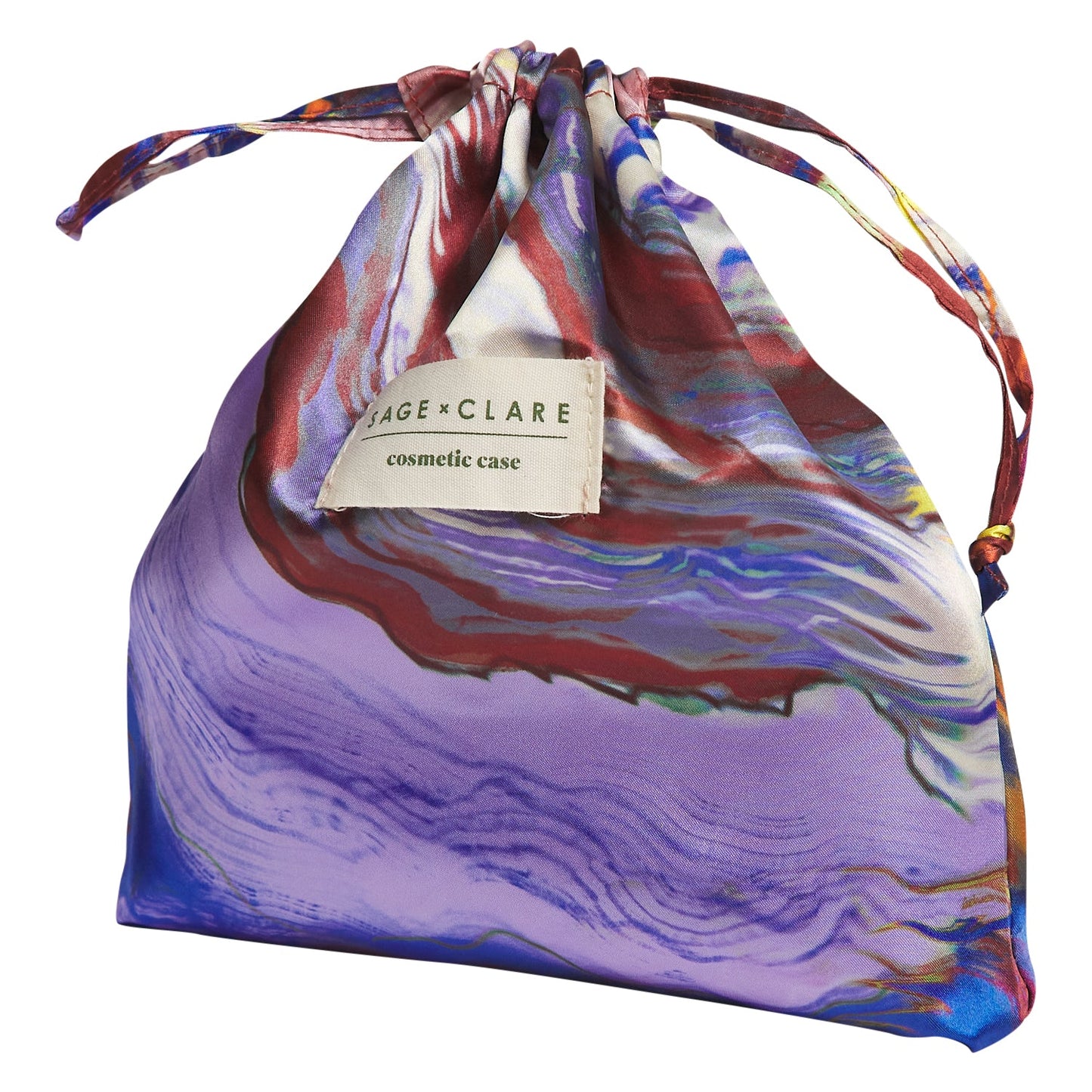 Sage X Clare - Heidi Cosmetic Pouch - Burnt Sienna