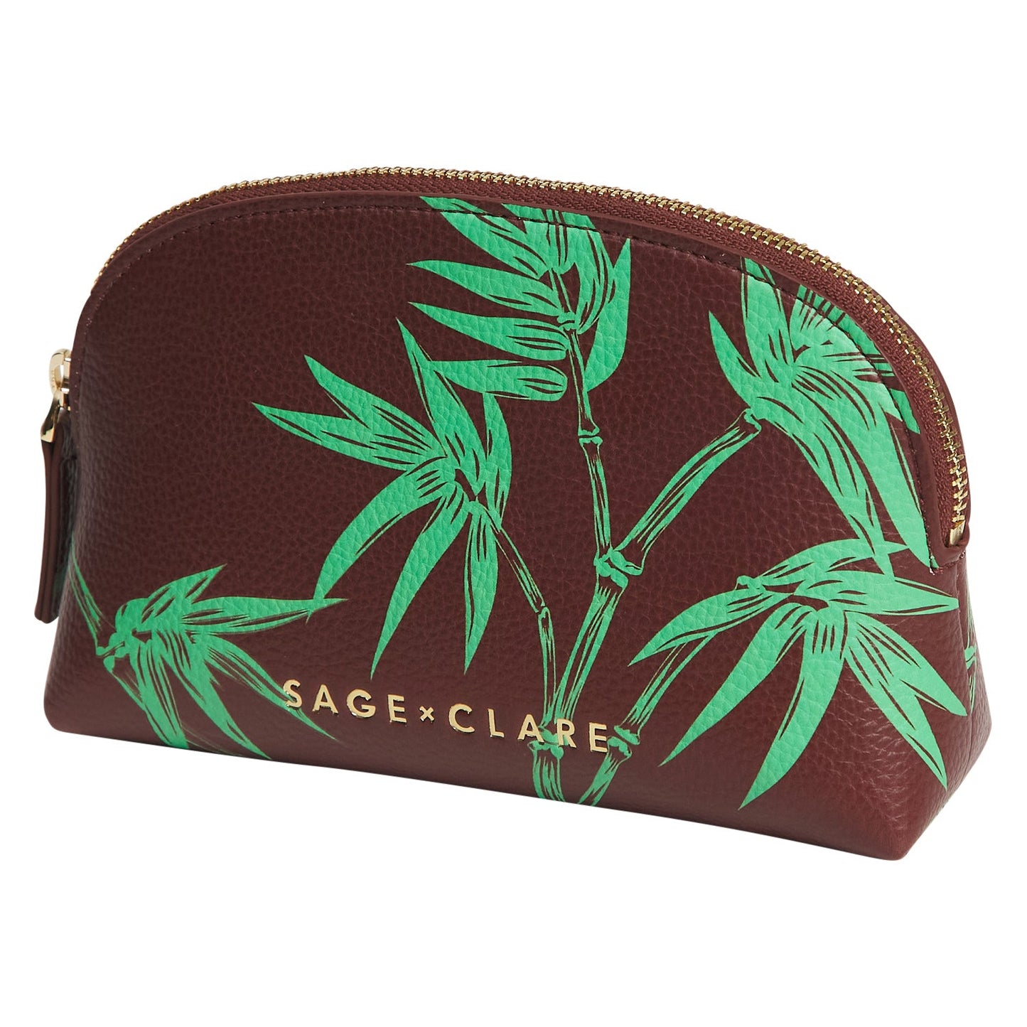 Sage X Clare - Aneta Cosmetic Pouch - Rosewood