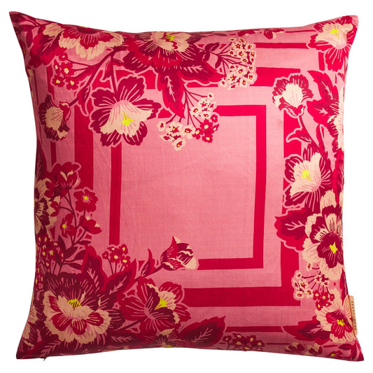 Sage X Clare - Eliza Silk Linen Cushion - Primrose