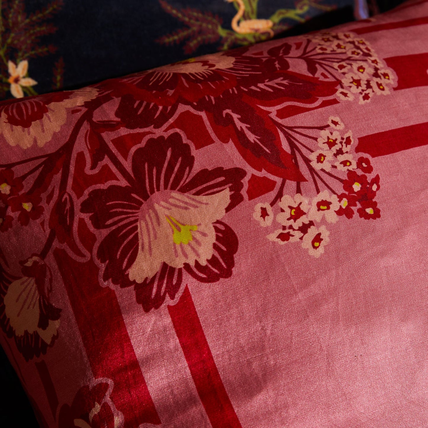 Sage X Clare - Eliza Silk Linen Cushion - Primrose