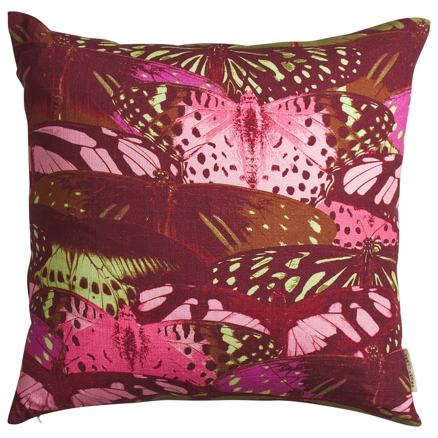 Sage X Clare - Emilia Cushion - Pansy