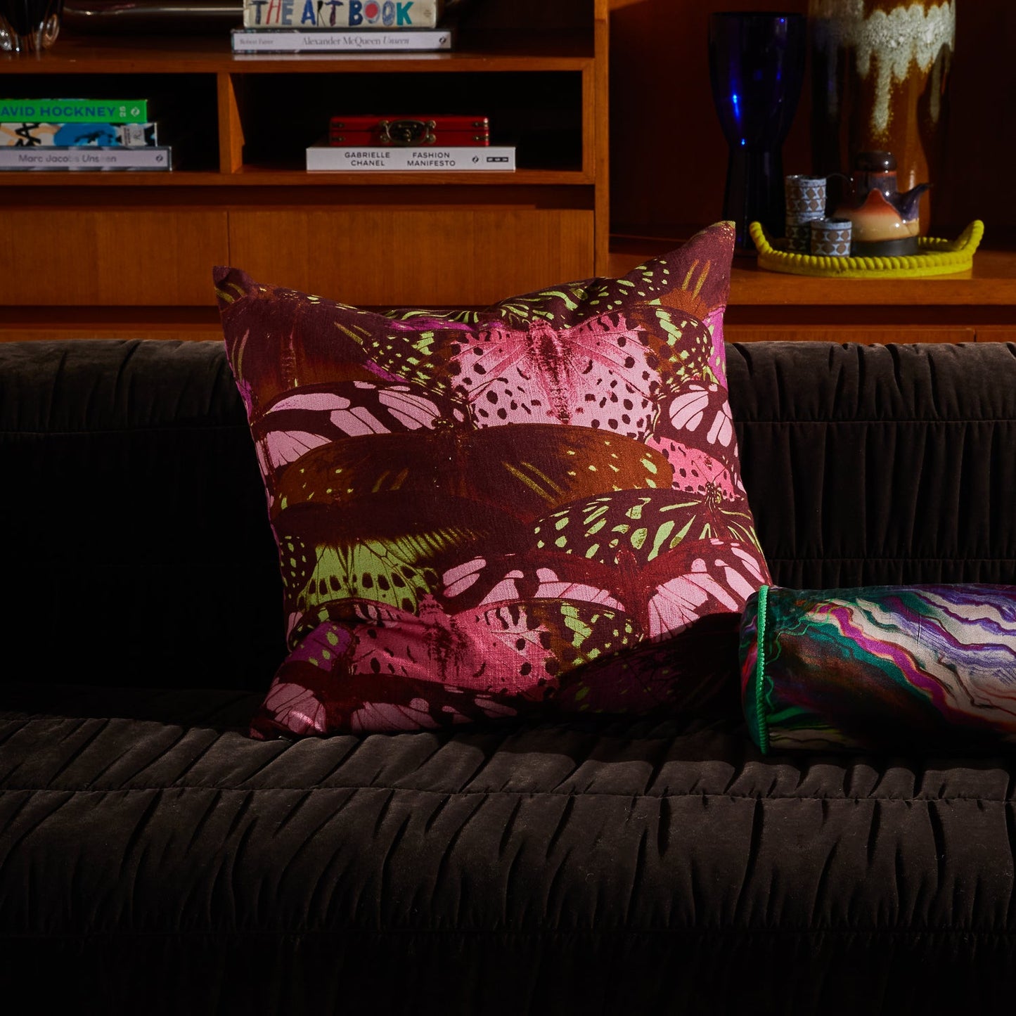 Sage X Clare - Emilia Cushion - Pansy