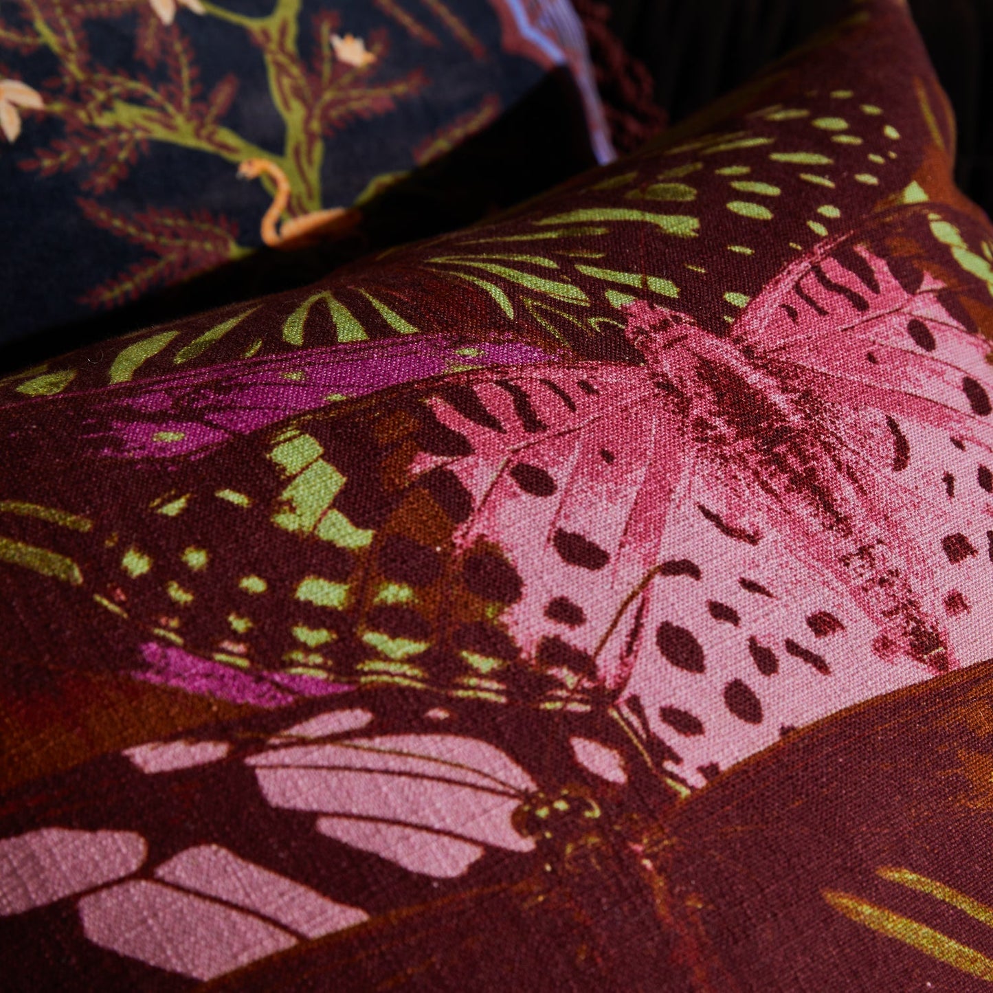 Sage X Clare - Emilia Cushion - Pansy