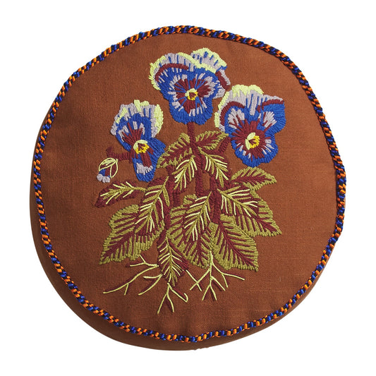 Sage X Clare - Helena Embroidered Cushion