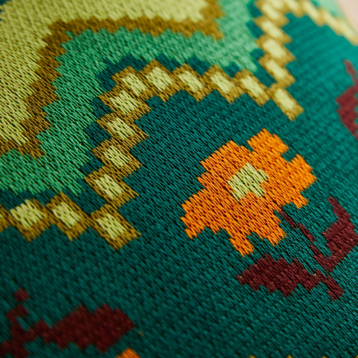 Sage X Clare - Calina Knit Cushion - Verdant