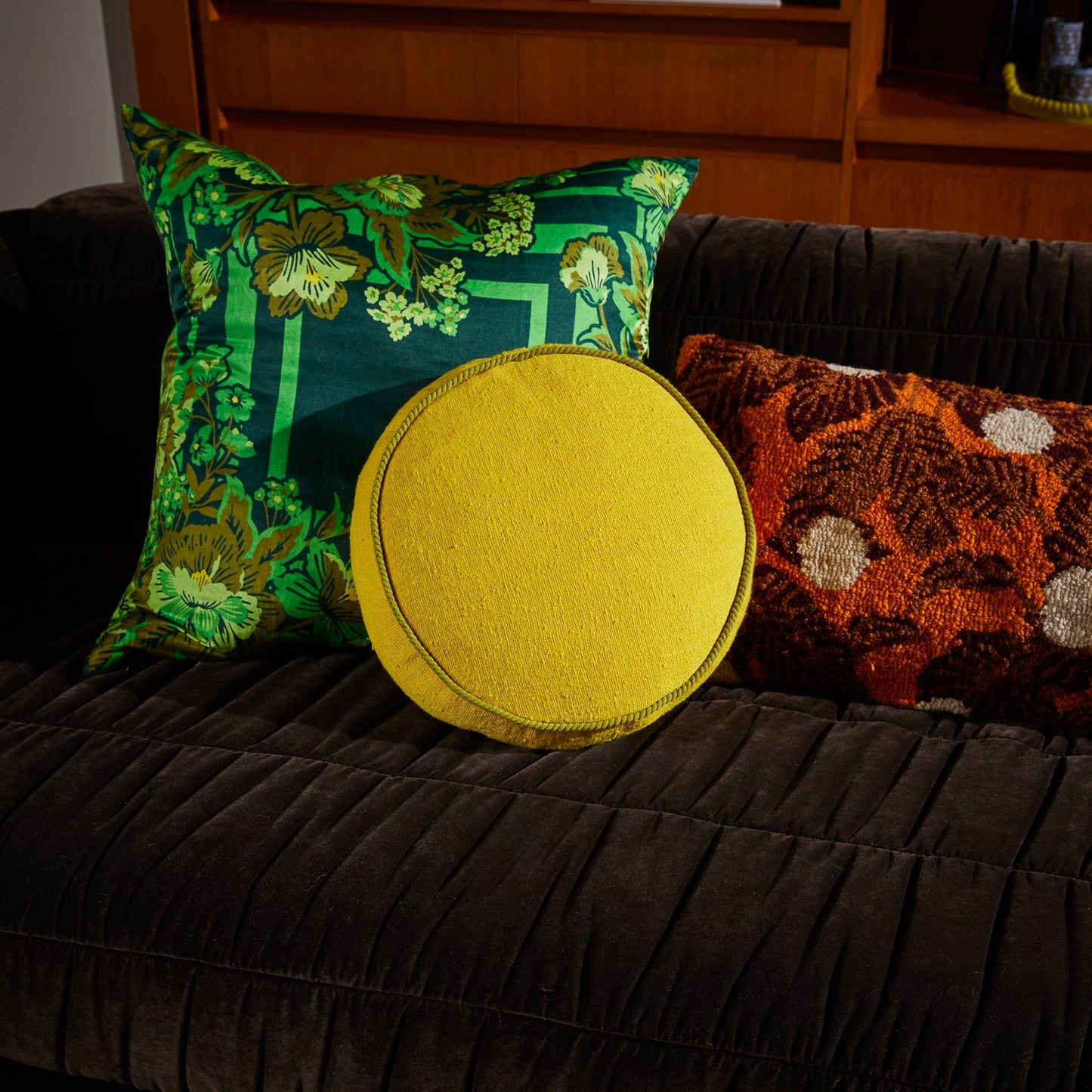 Sage X Clare - Dana Round Cushion - Medallion