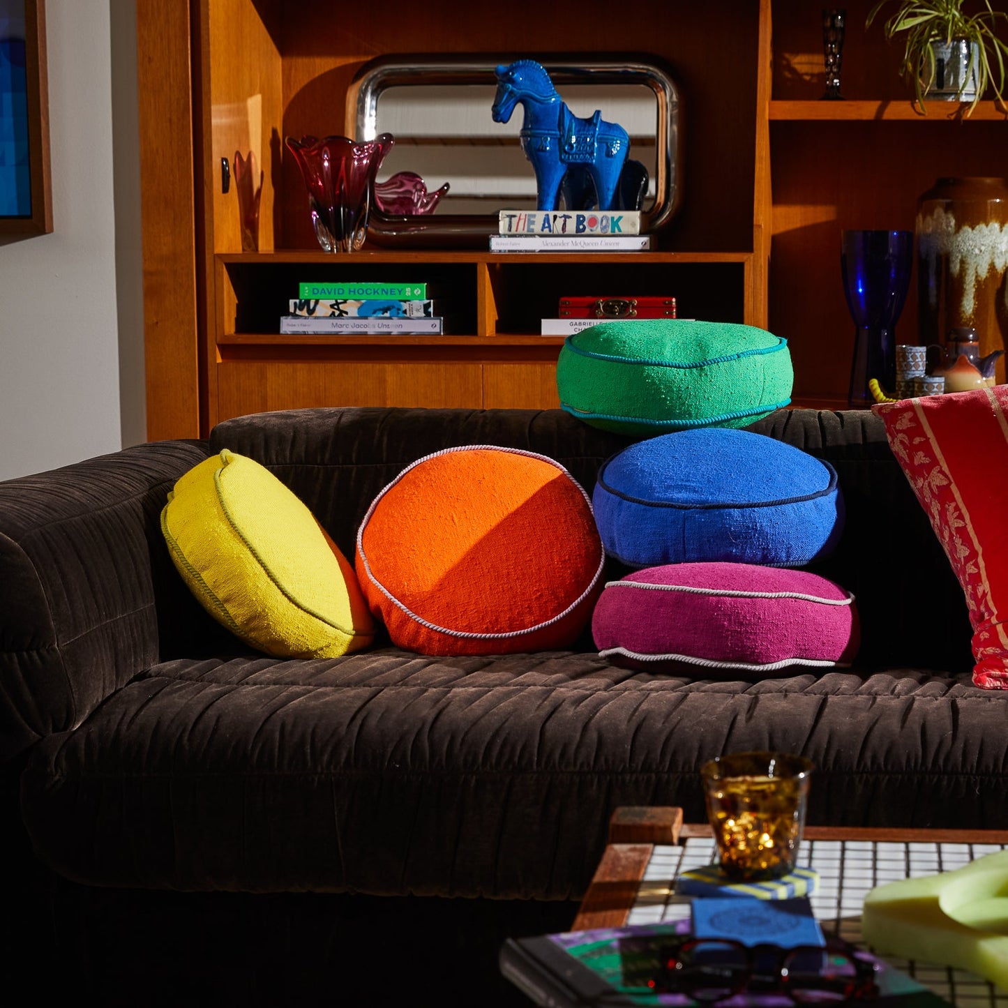 Sage X Clare - Dana Round Cushion - Medallion