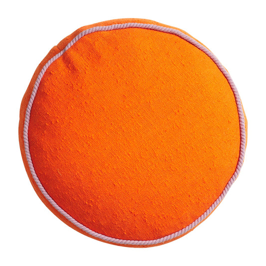 Sage X Clare - Dana Round Cushion - Orangerie