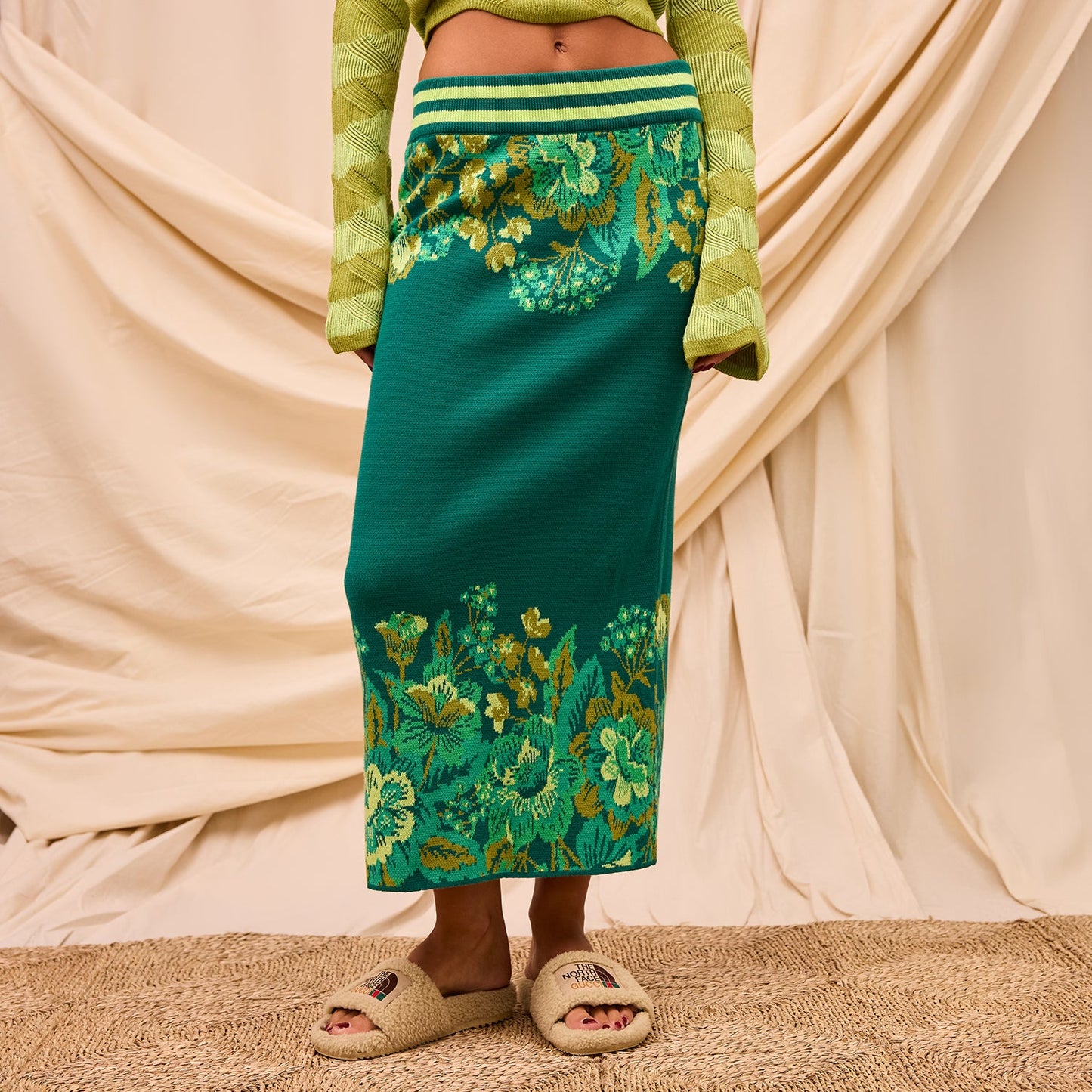 Sage X Clare - Eliza Knit Maxi Skirt