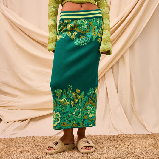 Sage X Clare - Eliza Knit Maxi Skirt