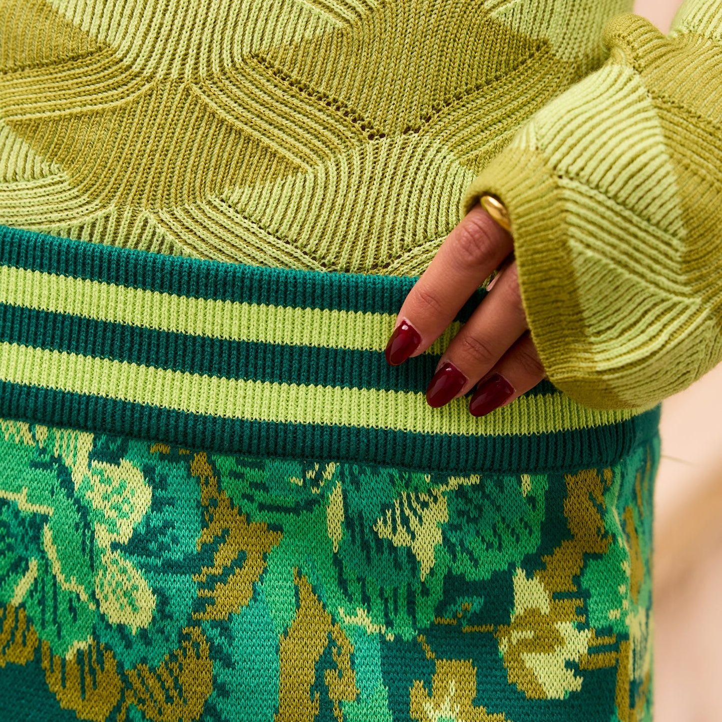Sage X Clare - Eliza Knit Maxi Skirt