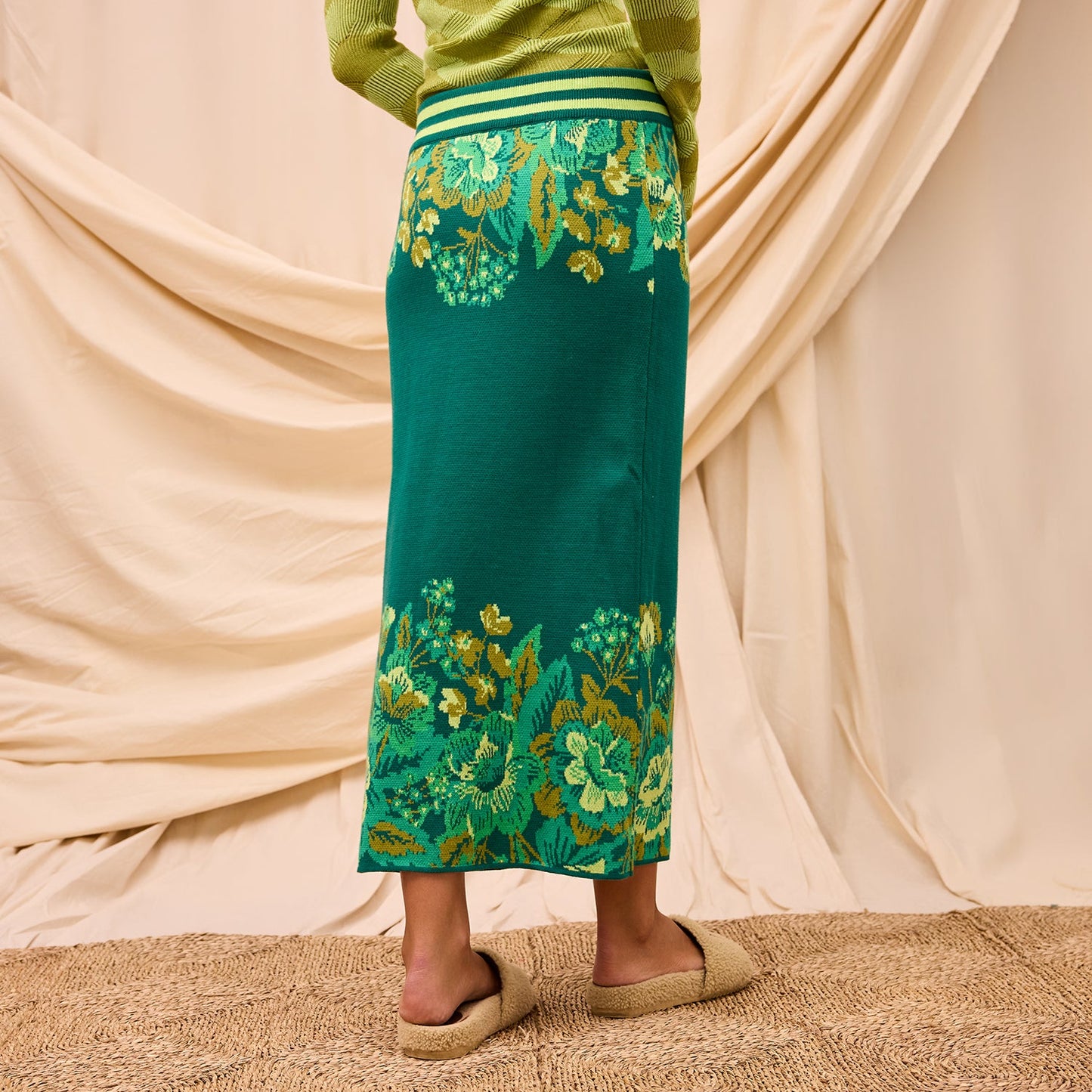 Sage X Clare - Eliza Knit Maxi Skirt