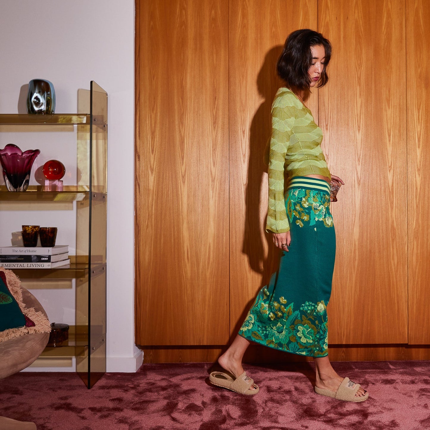 Sage X Clare - Eliza Knit Maxi Skirt