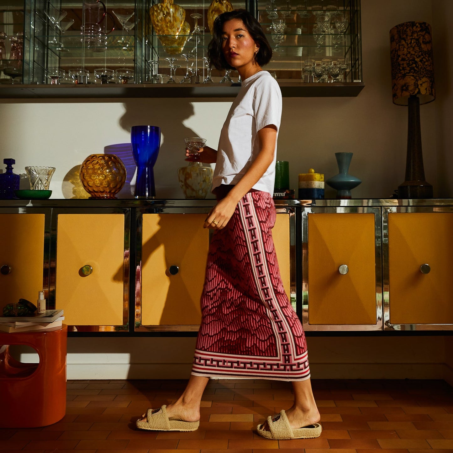 Sage X Clare - Hanna Knit Maxi Skirt