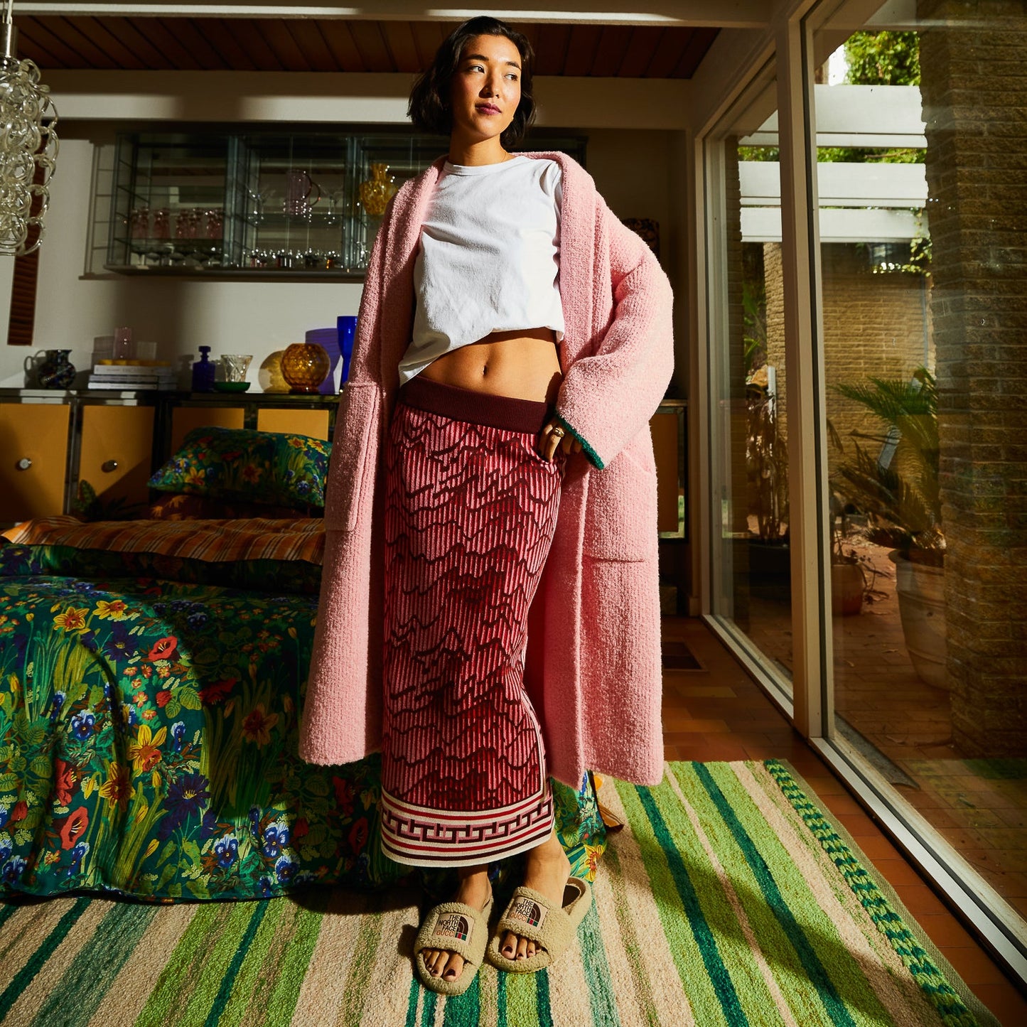Sage X Clare - Hanna Knit Maxi Skirt