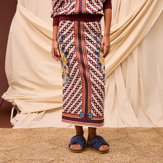 Sage X Clare - Aneta Knit Maxi Skirt