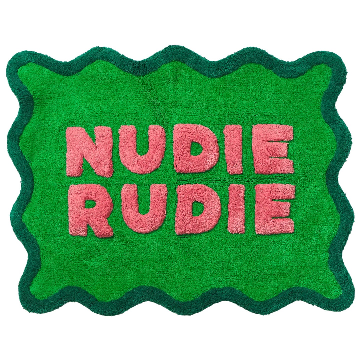 Sage X Clare - Amalie Nudie Bath Mat - Spring Green