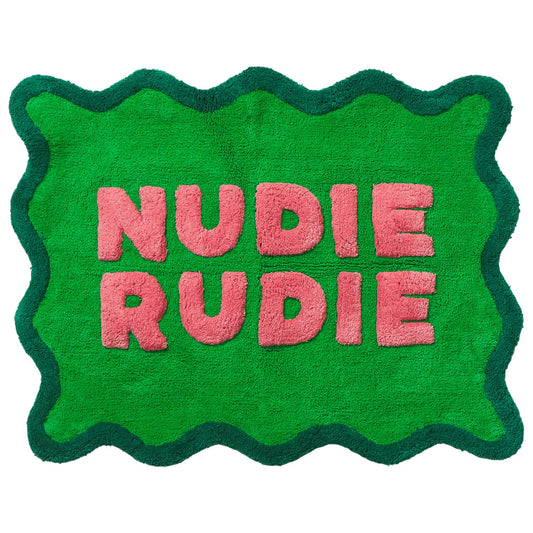 Sage X Clare - Amalie Nudie Bath Mat - Spring Green