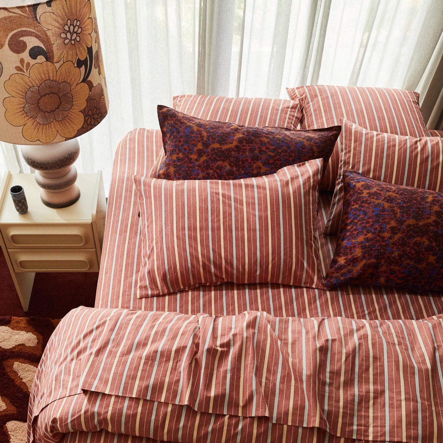 Sage X Clare - Estera Linen Standard Pillowcase Set - Standard
