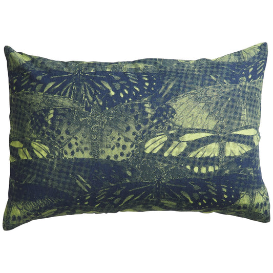 Sage X Clare - Emilia Linen Standard Pillowcase Set - Ink
