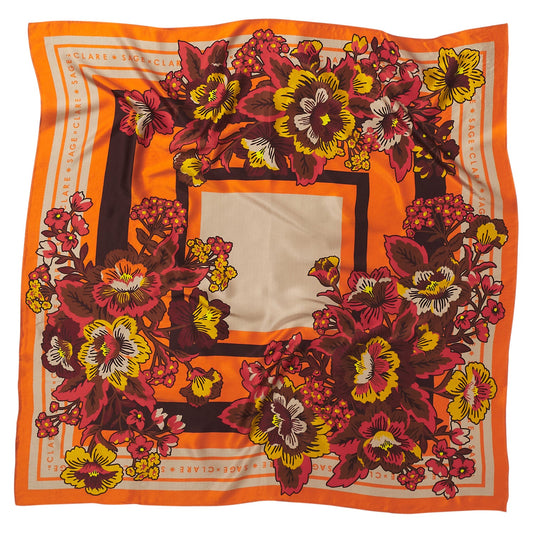 Sage X Clare - Eliza Silk Scarf