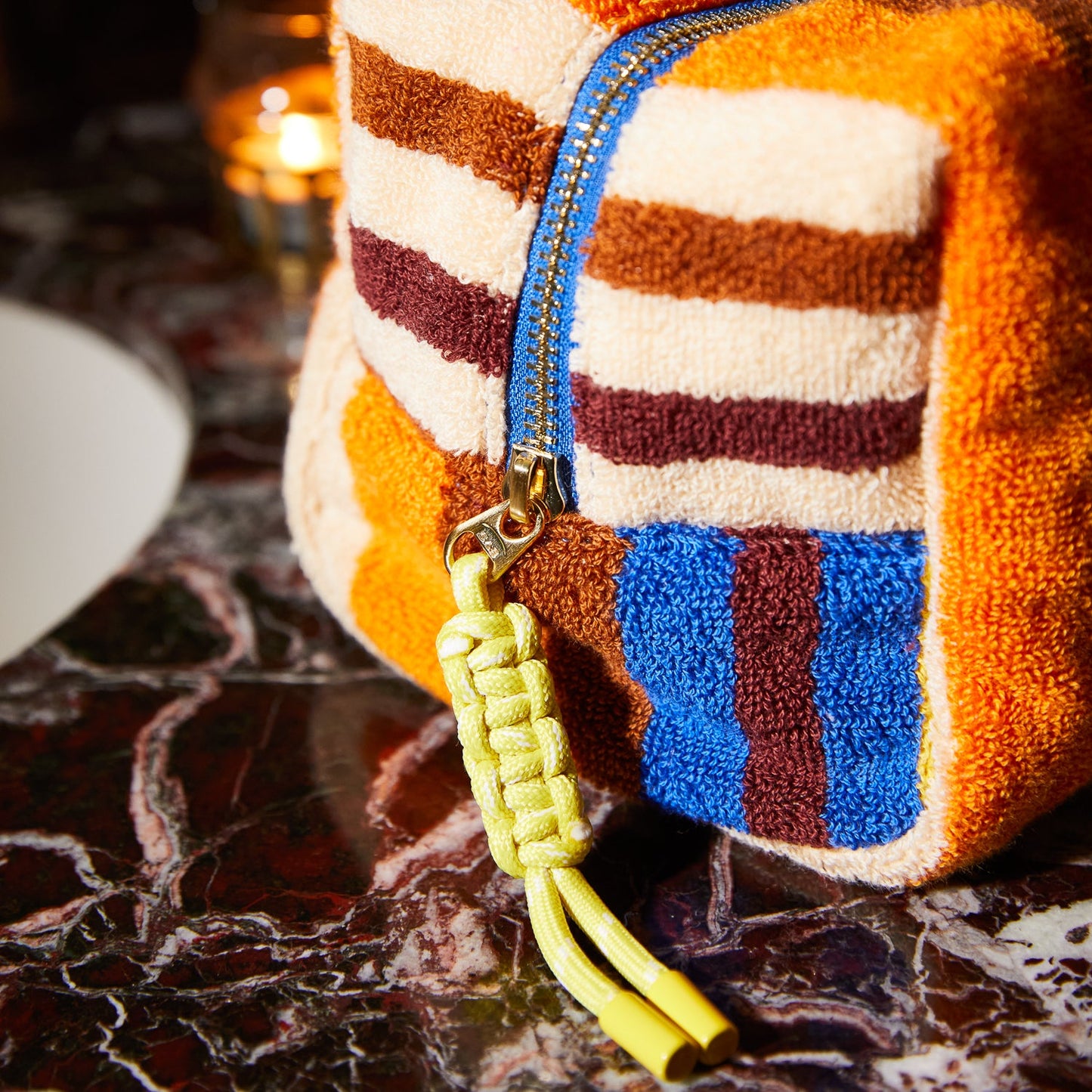 Sage X Clare - Nicolette Terry Pouch - Russet