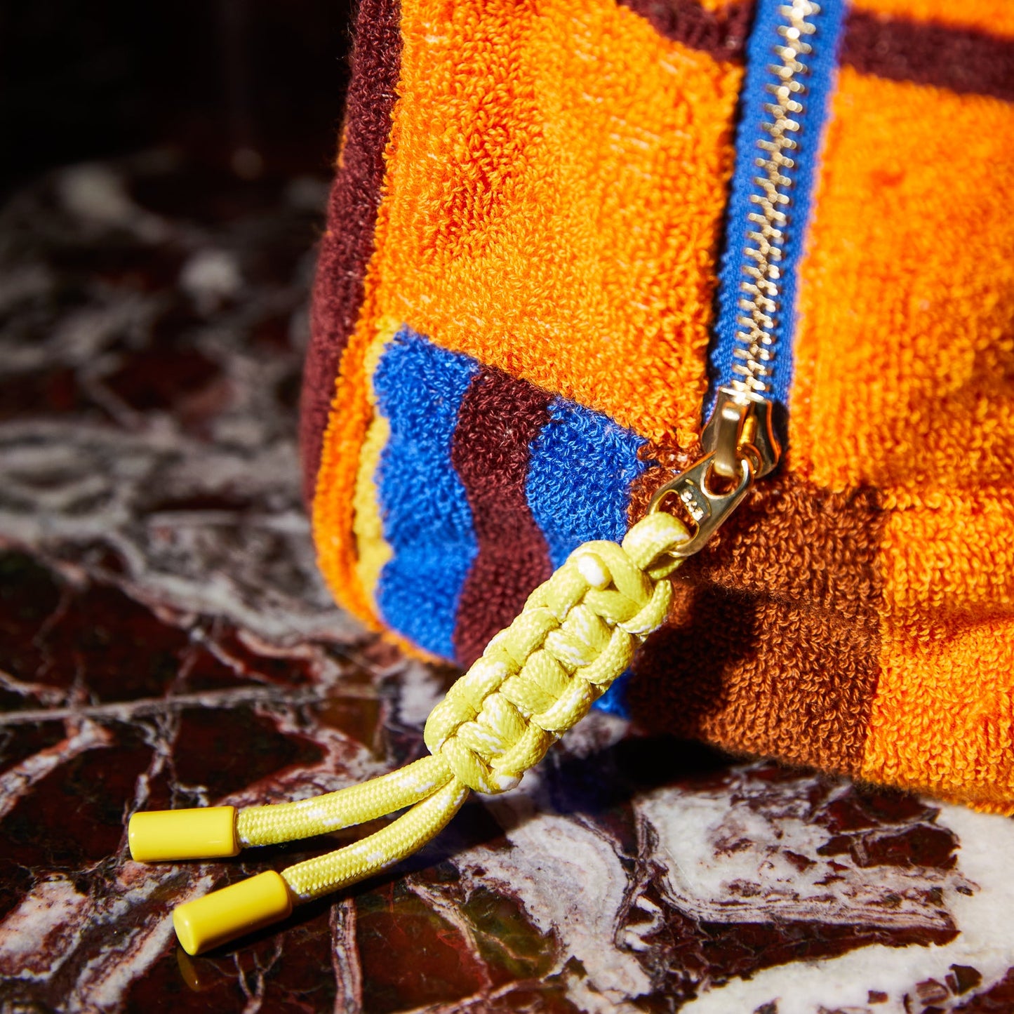 Sage X Clare - Nicolette Terry Pouch - Russet