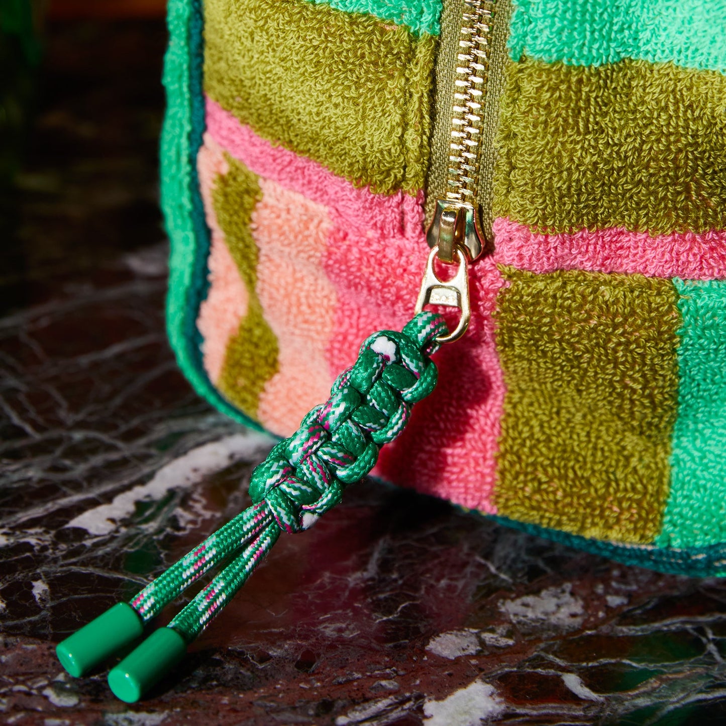 Sage X Clare - Nicolette Terry Pouch - Juniper