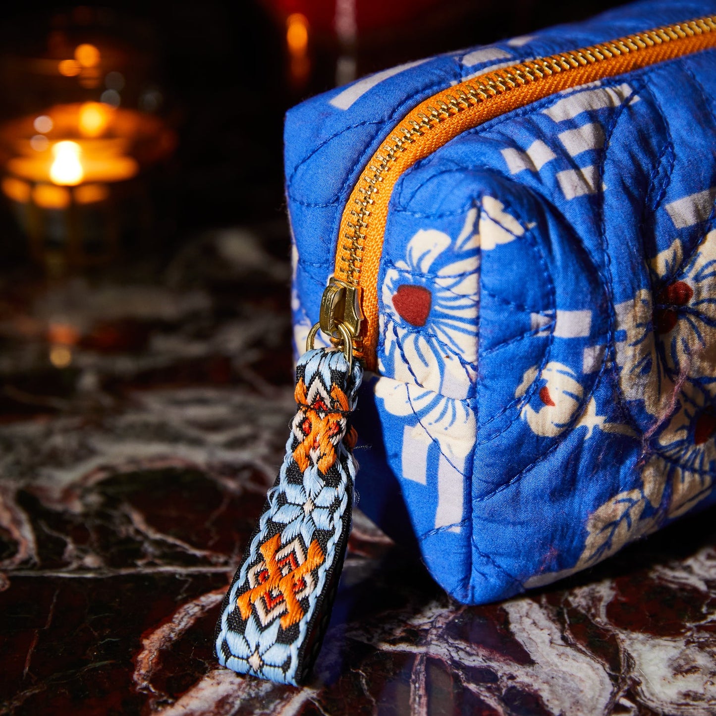 Sage X Clare - Marta Travel Pouch - Ultramarine