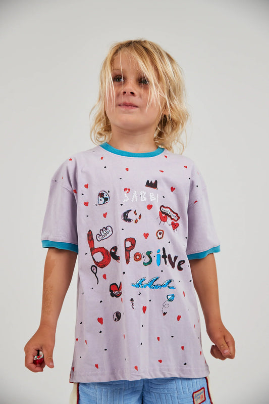 Sabbi - The Be Positive Kids Tee