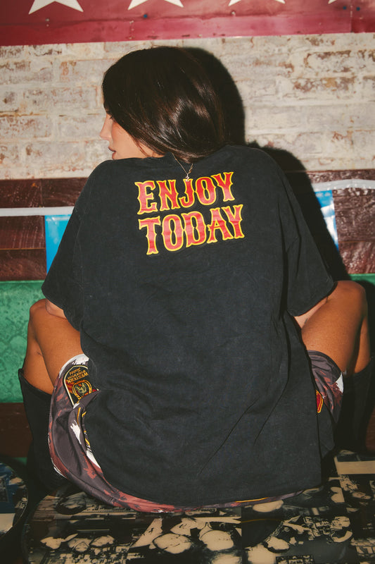 Sabbi - The Regular Fit Be-Youtiful Ranch Tee - Black