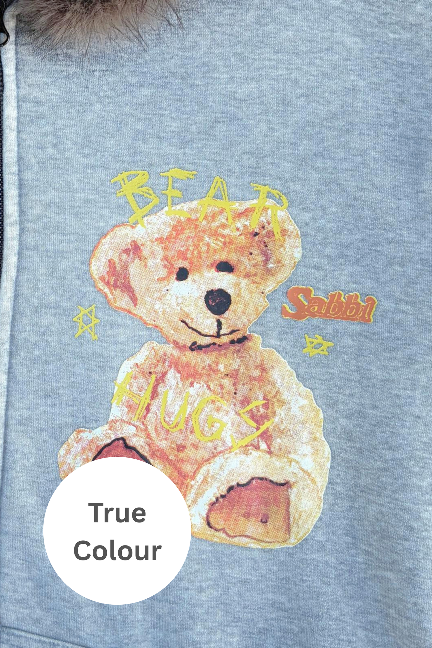 Sabbi - The Bear with Me - Zip Hoodie