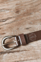 Load image into Gallery viewer, Ottway The Label - Chestnut Pouch Handcrafted Leather Belt
