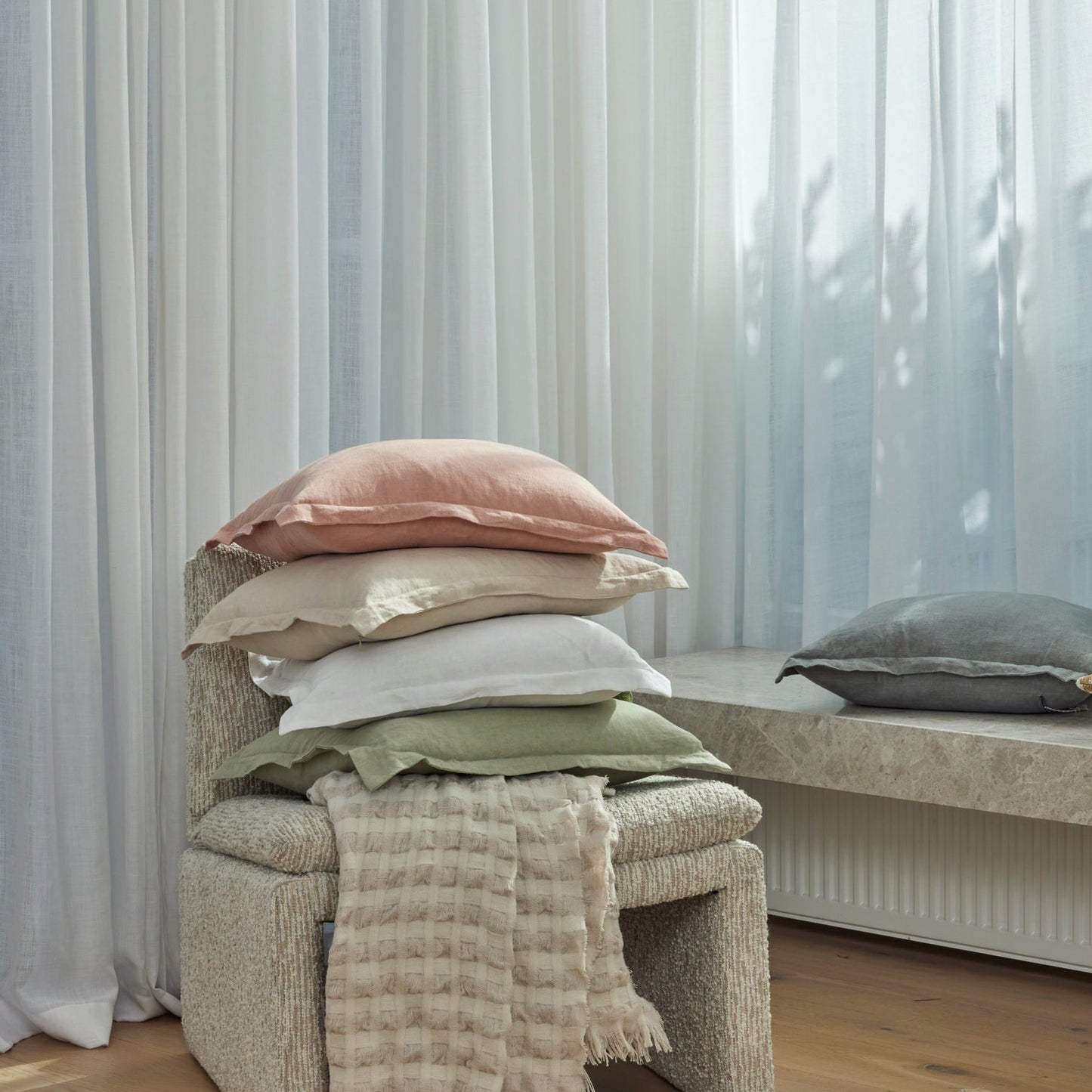 Amalfi - Cove Linen Cushion Range