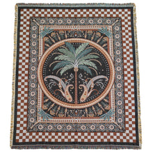 Load image into Gallery viewer, Holliday Home - Copacabana Woven Picnic Rug / Throw - BLACK
