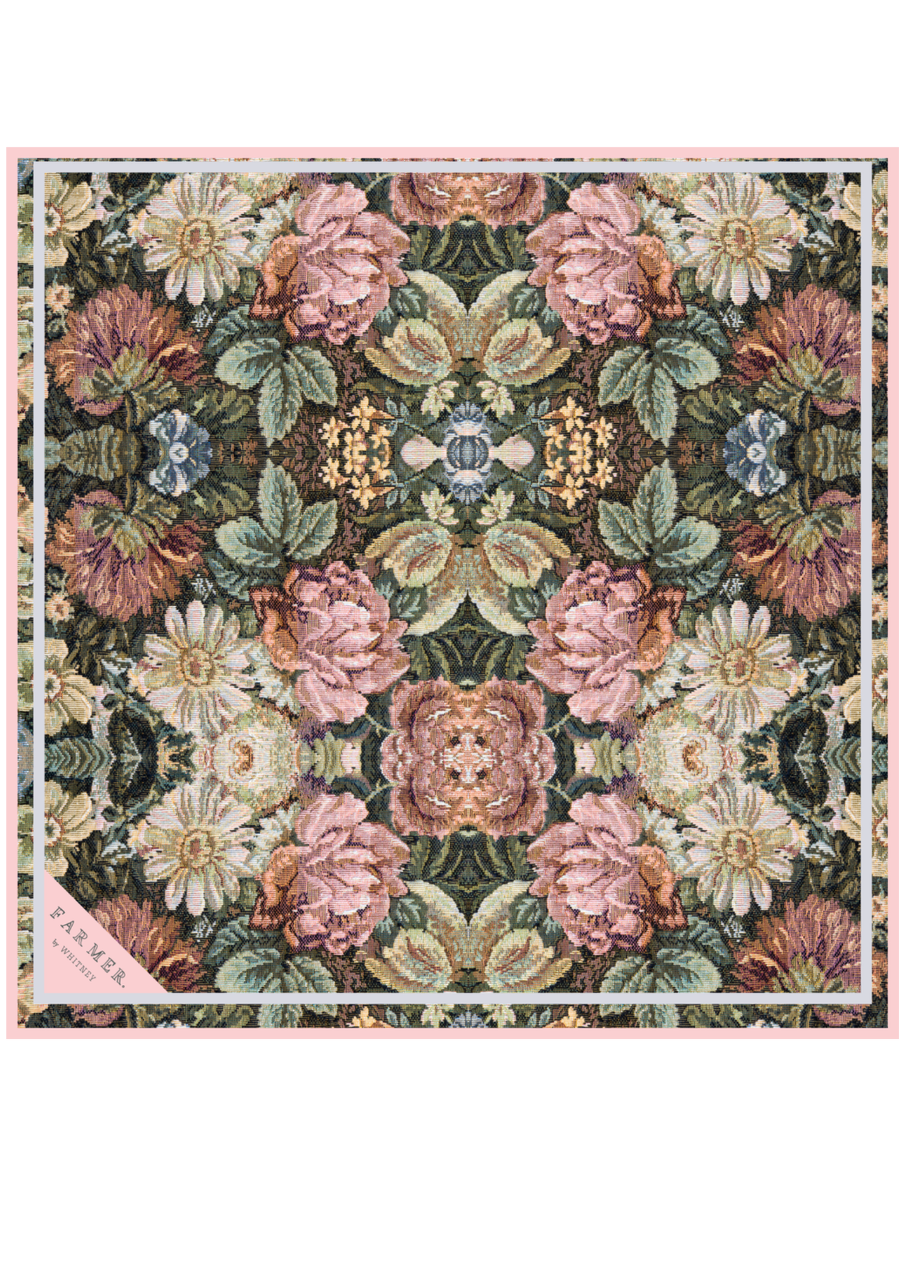 FARMER By Whitney - Bloom - Silk Scarf