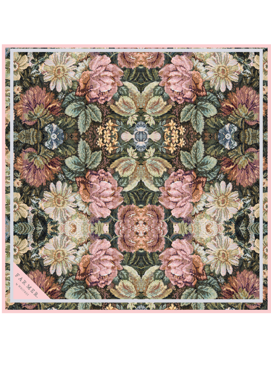 FARMER By Whitney - Bloom - Silk Scarf