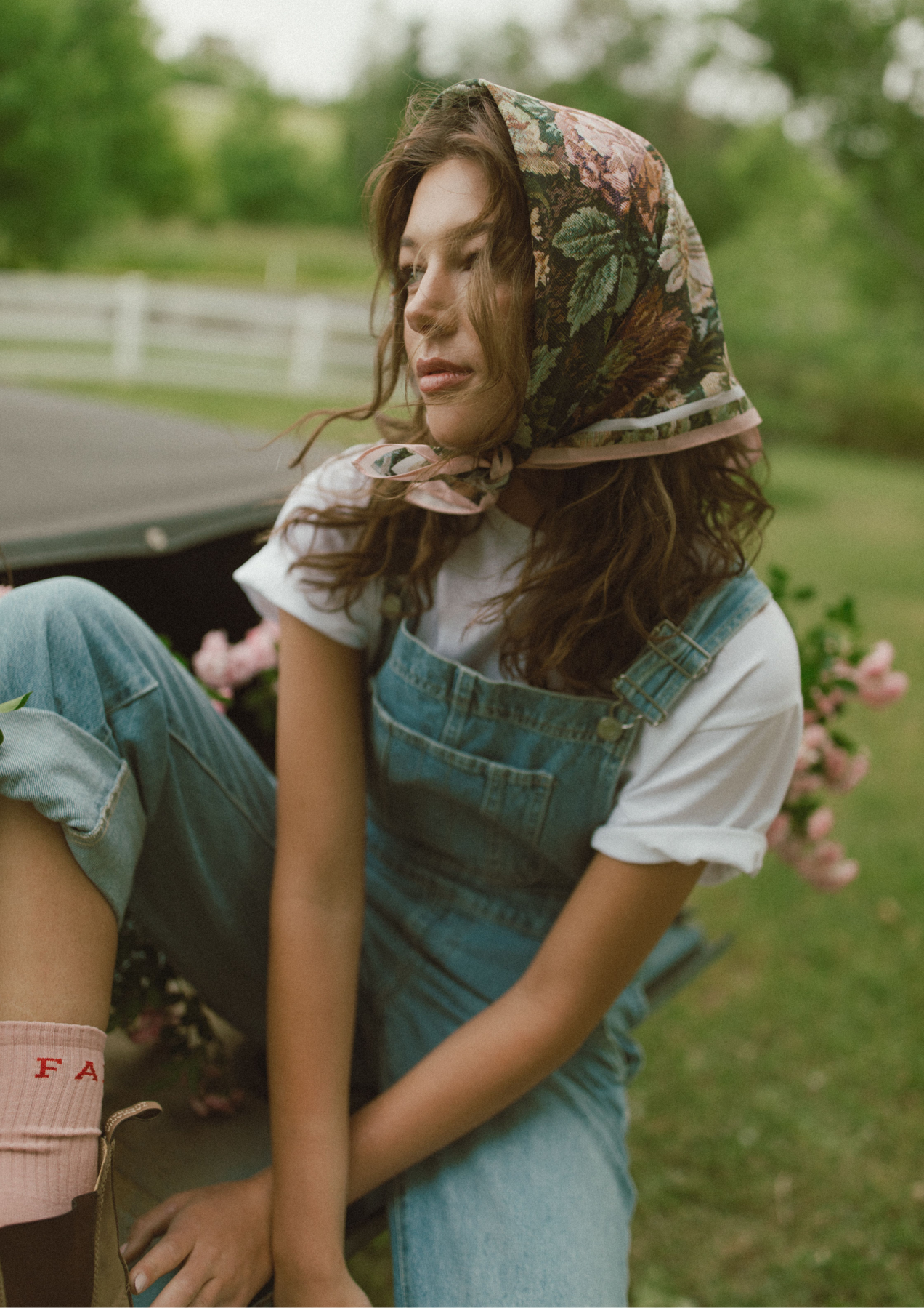 FARMER By Whitney - Bloom - Silk Scarf