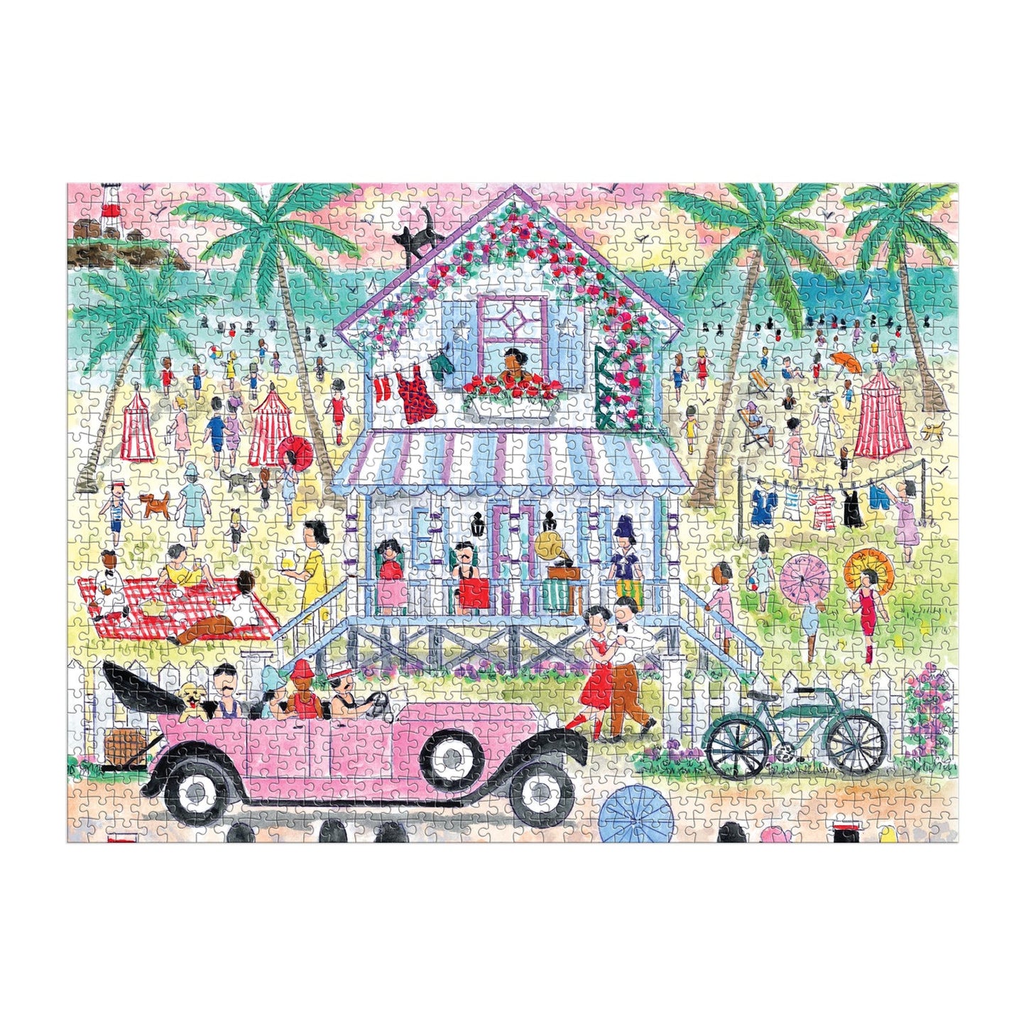 Michael Storrings - Roaring 20s Beach House - 1000pc Puzzle