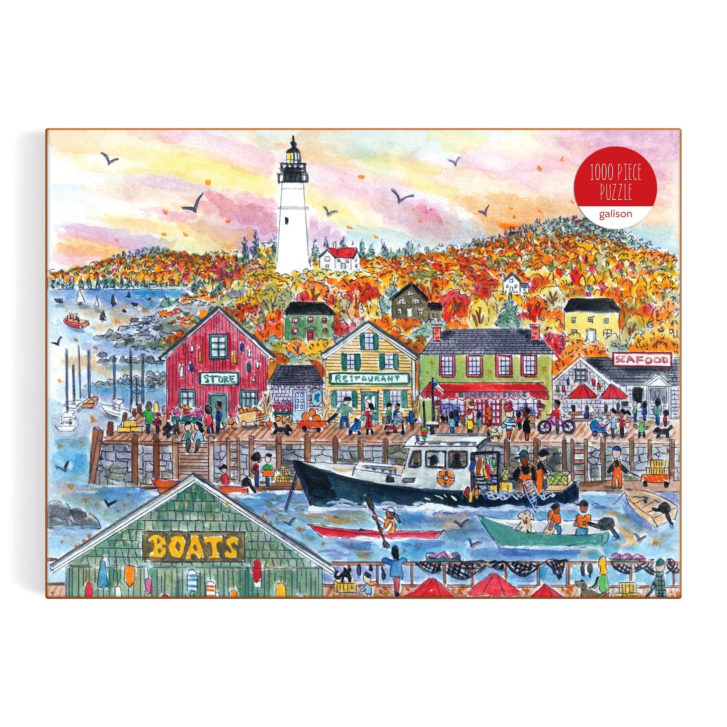 Michael Storrings - Autumn By the Sea Puzzle - 1000pc