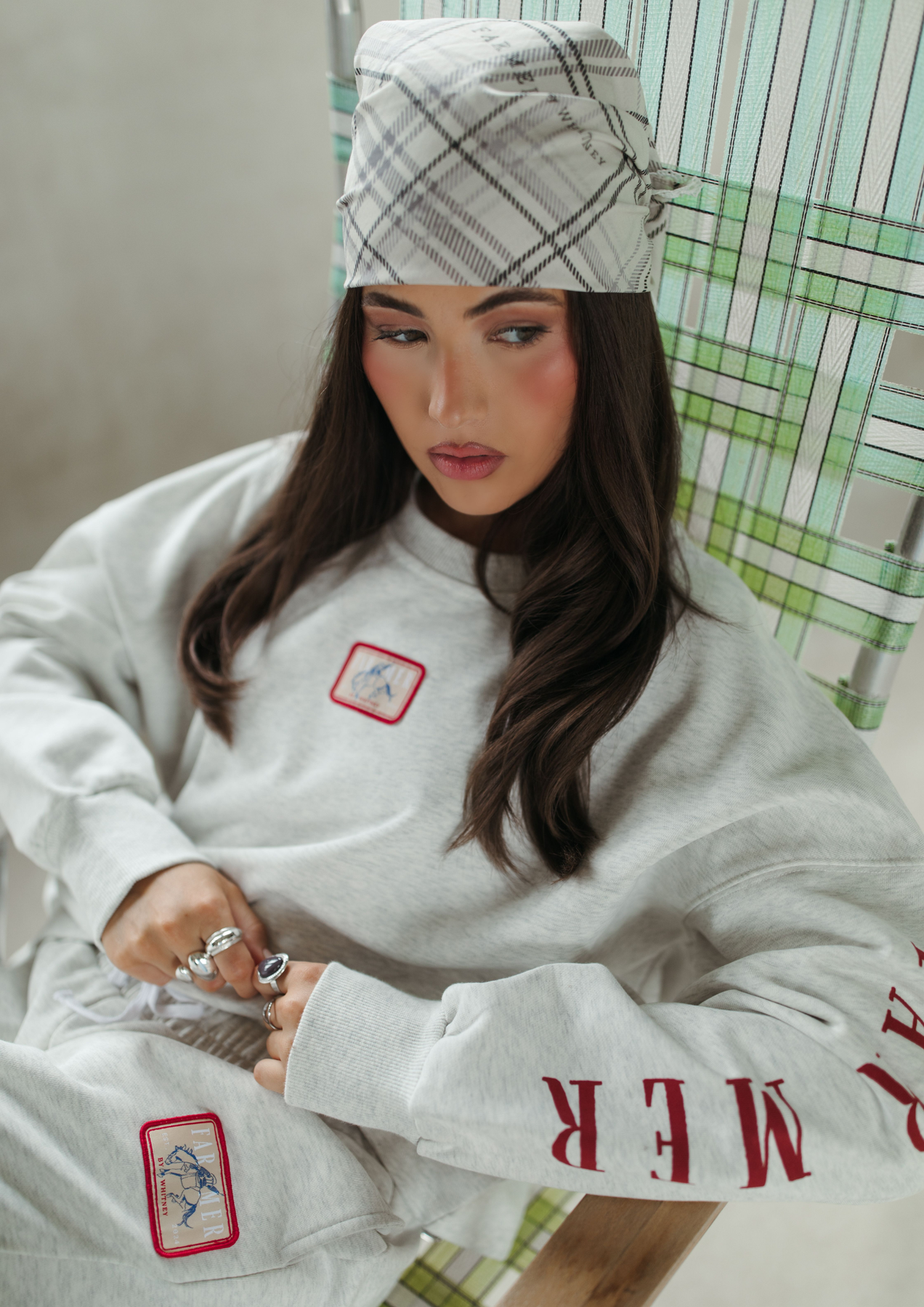 FAR MER By Whitney - Bronc Patch Track Top